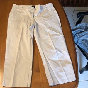 Talbots capris petite size 10